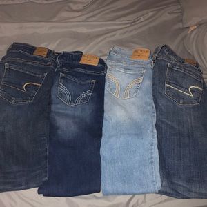 Lot of jeans
